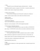 A Produção Cultural A Produção Cultural