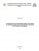 O Projeto de Pesquisa O Projeto de Pesquisa