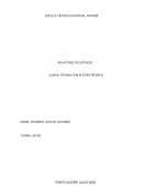 Relatório De Estágio Curso Técnico Em Eletrotécnica Relatório De Estágio Curso Técnico Em Eletrotécnica