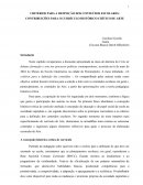 A Definição Dos Conteúdos Escolares De Arte A Definição Dos Conteúdos Escolares De Arte
