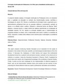 Um Pilar para a Qualidade da Educação no Século XXI Um Pilar para a Qualidade da Educação no Século XXI