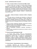 Inovação e Política no Crescimento das PMEs no Brasil Inovação e Política no Crescimento das PMEs no Brasil