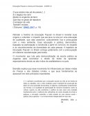 A Educação Popular A Educação Popular