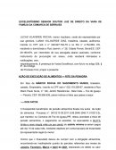 Ação De Execução De Alimentos Ação De Execução De Alimentos