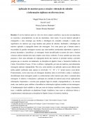 Aplicação De Matrizes Para A Criação E Obtenção De Cálculos Aplicação De Matrizes Para A Criação E Obtenção De Cálculos