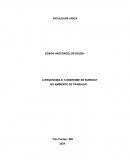 A Ergonomia E A Síndrome De Burnout No Ambiente De Trabalho A Ergonomia E A Síndrome De Burnout No Ambiente De Trabalho