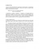 O Cartão de Crise O Cartão de Crise