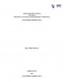 Relatório de Estágio de Pedagogia Relatório de Estágio de Pedagogia