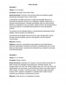 Plano de Aula Plano de Aula