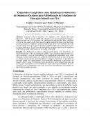 A Plataforma Colaborativa de Dinâmicas Escolares A Plataforma Colaborativa de Dinâmicas Escolares