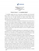 Ficha de Leitura Sexualidade Infantil Freud Ficha de Leitura Sexualidade Infantil Freud